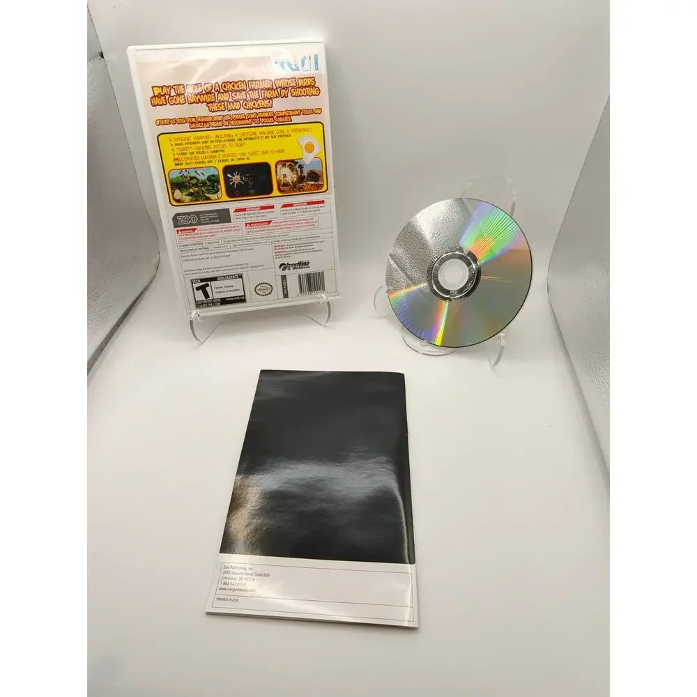 Chicken Blaster Nintendo Wii CIB Complete With Manual